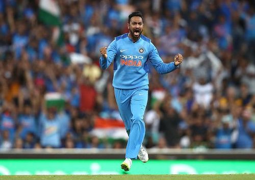 Krunal Pandya took 4 wickets.