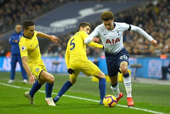 Tottenham completely nullified his presence by man-marking him