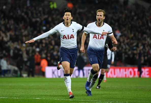 Son scored his 50th goal for Tottenham in style