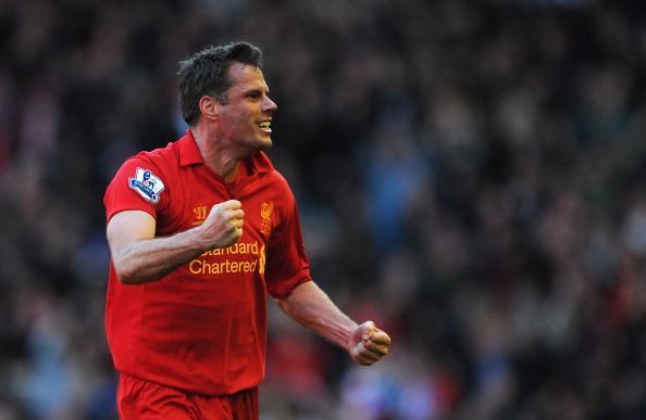 Carragher was a man who left it all on the pitch