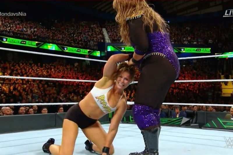 Ronda and Nia battle it out at MITB