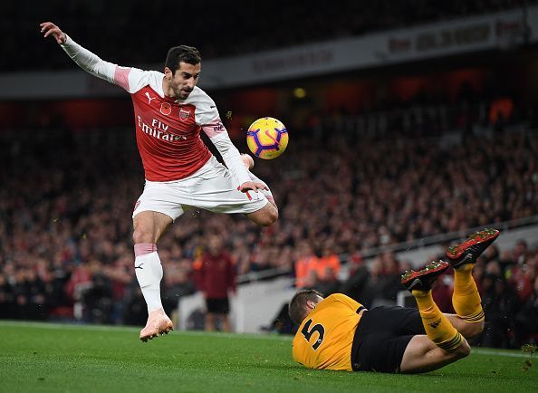 Mkhitaryan&#039;s late goal for Arsenal rescued a point against Wolves