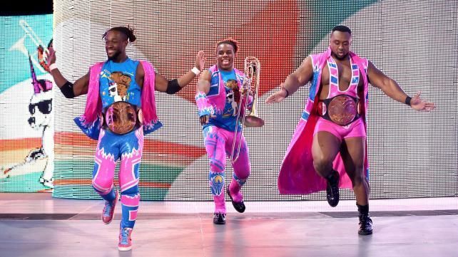 Xavier Woods, Big E and Kofi Kingston - The New Day