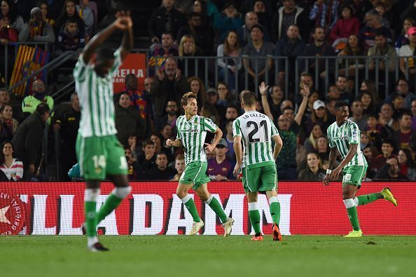 Real Betis outplayed Barcelona for most of the match