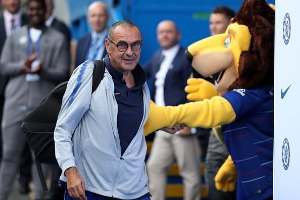 Chelsea head coach Maurizio Sarri