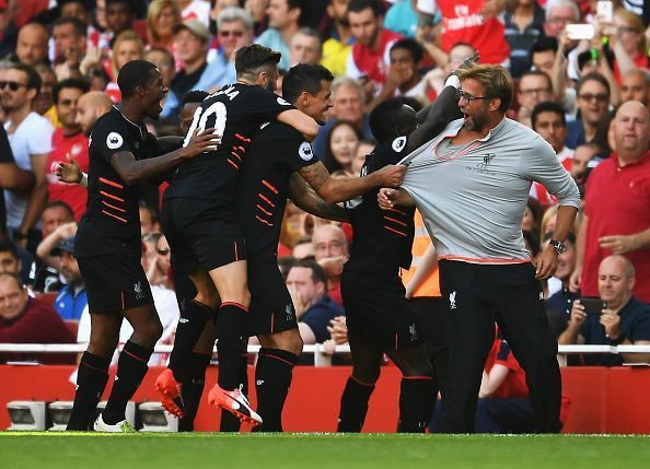 Klopp encourages the team