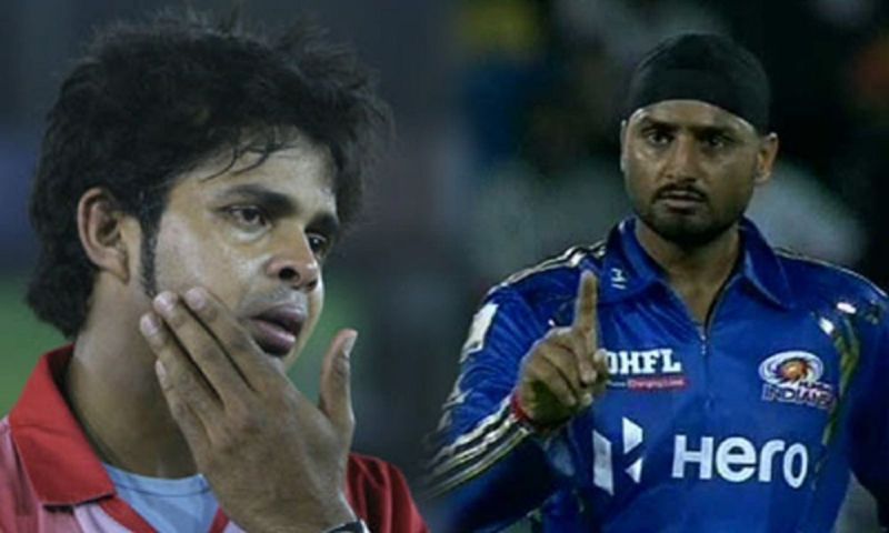 Sreesanth and Harbhajan were embroiled in a huge scuffle during an IPL game