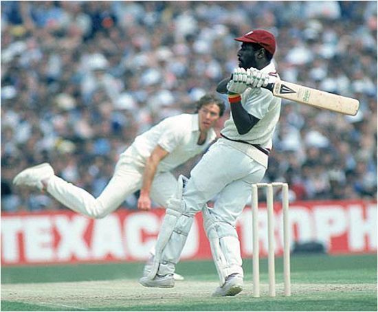 Vivian Richards was the most destructive batsman of his time