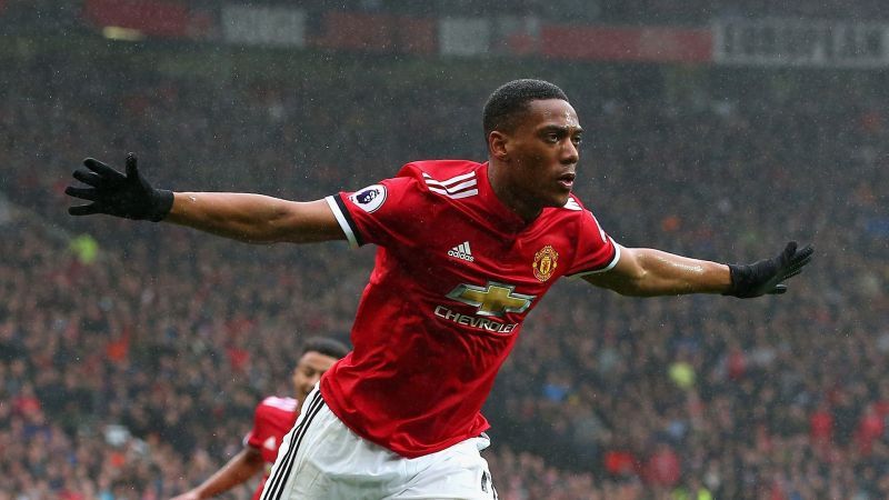 Martial is United&#039;s in-form player at the moment