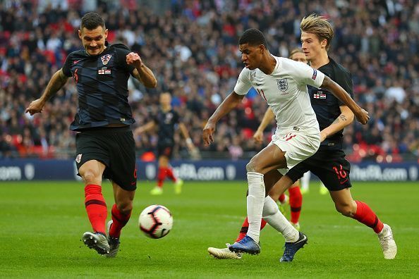 England came from behind to beat Croatia 2-1