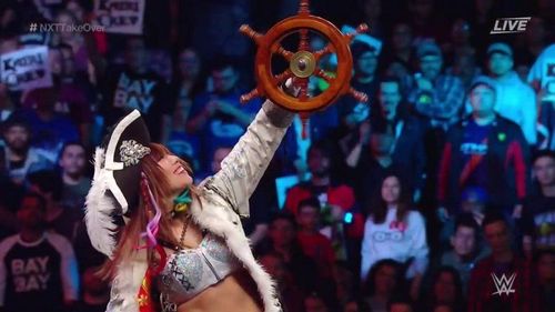 The Pirate Princess sailed in with hopes of regaining the NXT Women's Championship