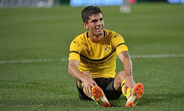 Pulisic has seen his time on the pitch limited this season