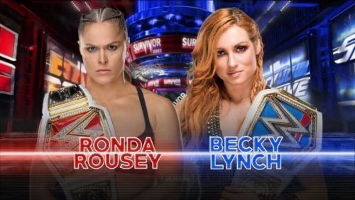 Ronda Rousey was attacked by Becky Lynch last night on Raw