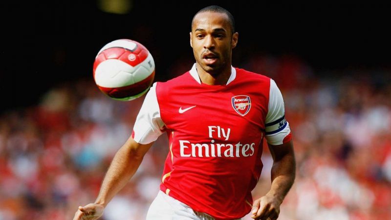 Thierry Henry won two EPL titles with Arsenal