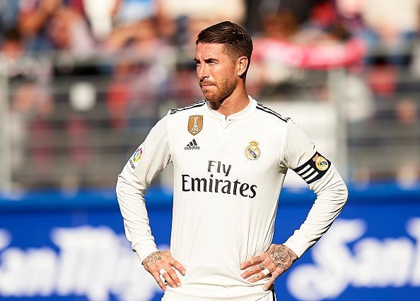 Sergio Ramos is struggling this season