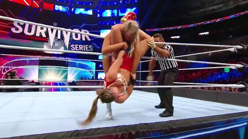 Image result for ronda rousey vs charlotte flair survivor series 2018