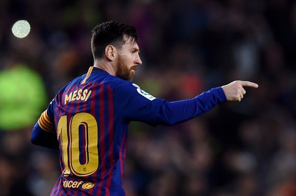 The captain steps up: Lionel Messi