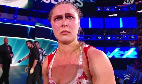 Ronda Rousey was thumped mercilessly by Charlotte Flair at Survivor Series