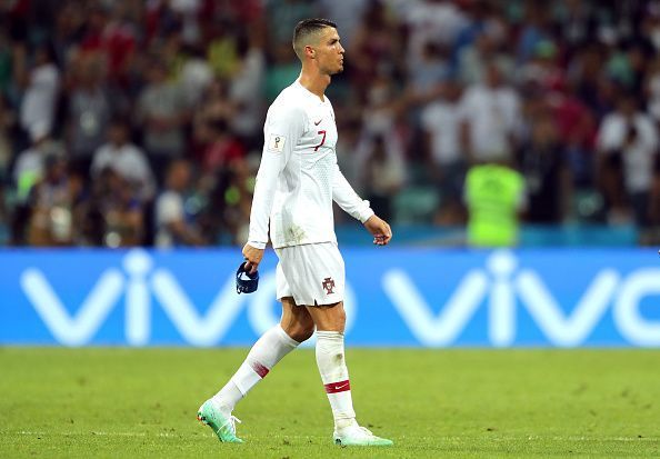 Ronaldo's run at the World Cup ended at the last 16 stage.