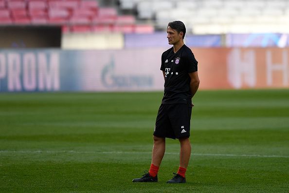 Bayern Munich training and press conference - UEFA Champions League