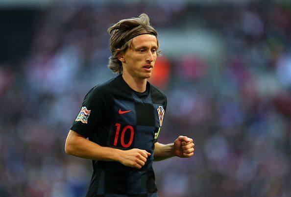 Luka Modric made no big impact