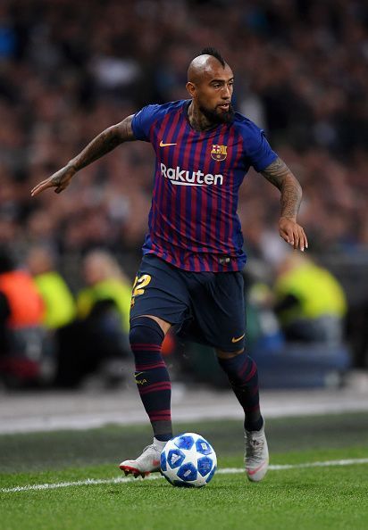 Arturo Vidal brought in much-needed energy into the Barca midfield
