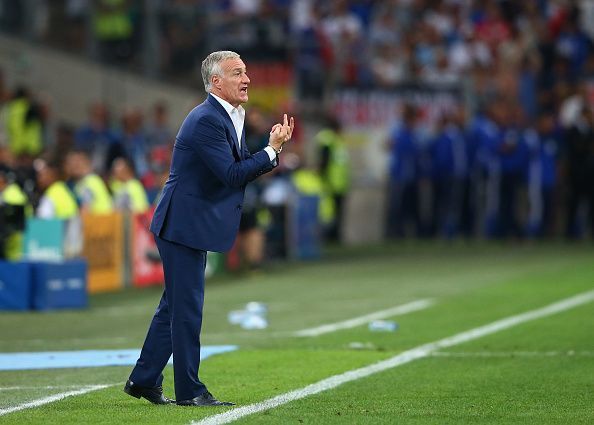 France coach Didier Deschamps