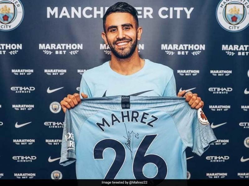 Riyad Mahrez joining Manchester City this summer. (Picture Source: NDTV Sports)