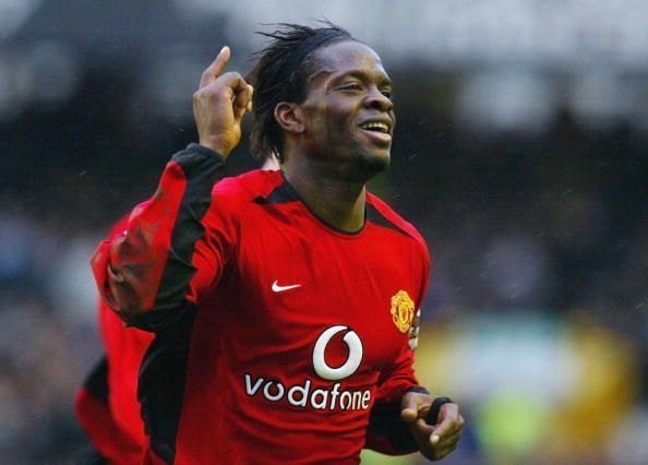 Saha was with Manchester United for 4 seasons