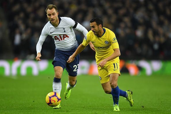 Christian Eriksen vs Chelsea FC - Premier League