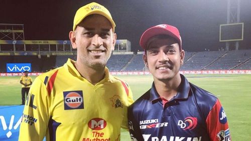 Sandeep Lamichchane(R) was one of the players who performed well but didn't receive much attention after the IPL