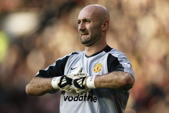 Fabien Barthez of Manchester United