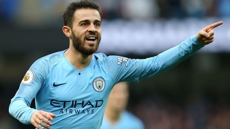 Bernardo Silva provided the assist for David Silva