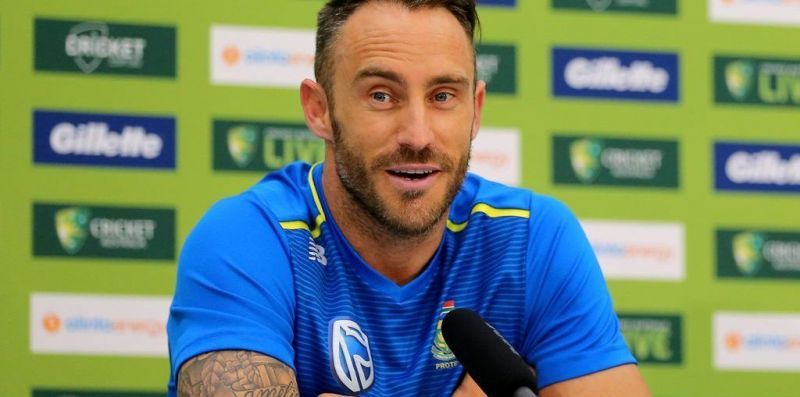 Du Plessis told the Aussies to give Kohli the 
