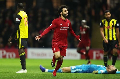 Salah led Liverpool against Watford and kept his team's momentum