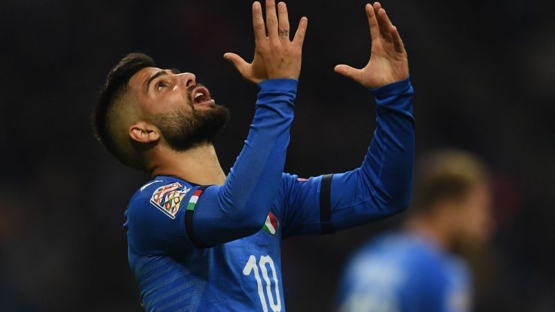 Insigne's frustrations sum up Italy's attacking play