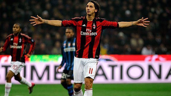 Zlatan has scored several goals against former clubs, however his goals in Milan derbies were particularly dramatic.
