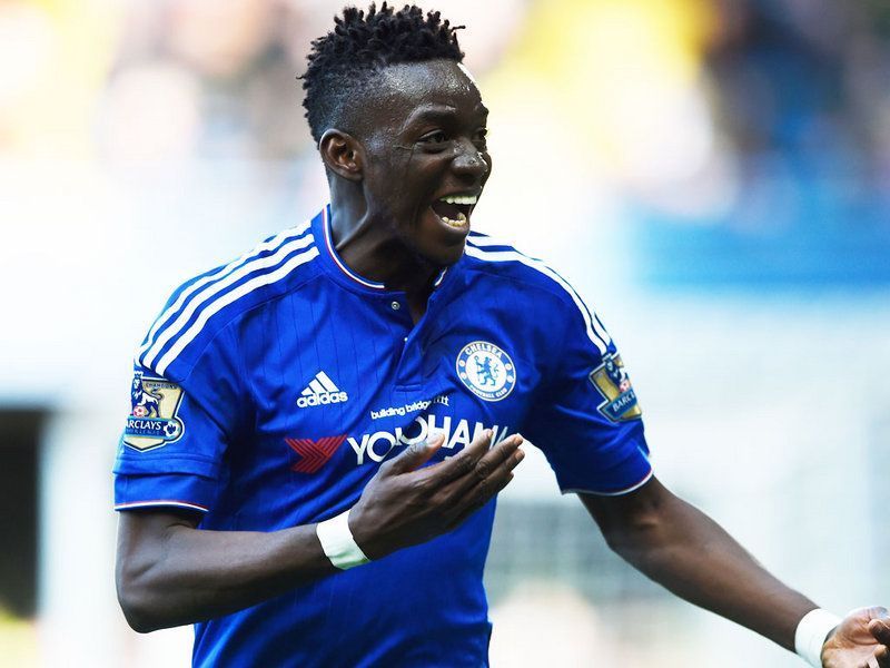 Bertrand Traore in Chelsea&#039;s colours