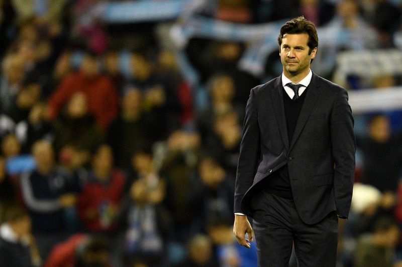 Santiago Solari: Real Madrid&#039;s interim head coach.