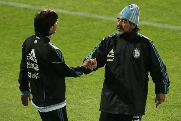 Argentina Training - 2010 FIFA World Cup