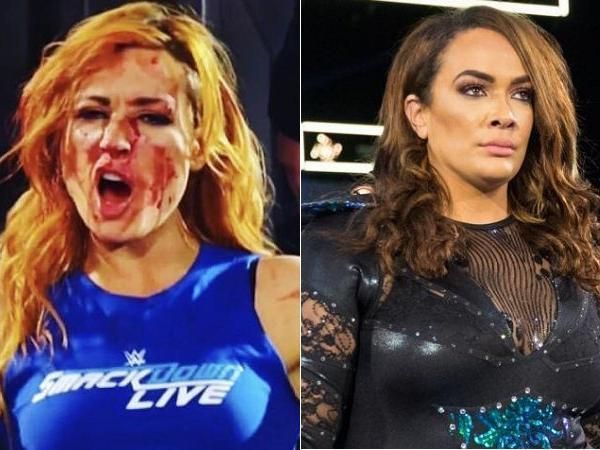 Becky Lynch had a concussion after getting a sucker punch from Nia Jax