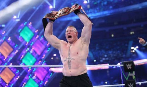Brock Lesnar is the current WWE Universal Champion