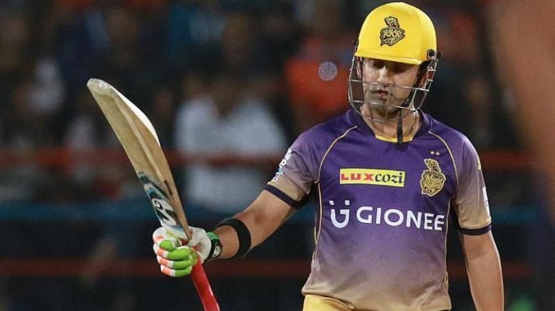 Gambhir was released by the Delhi Daredevils management