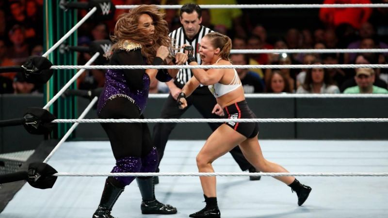 Ronda Rousey versus Nia Jax. Who wins?