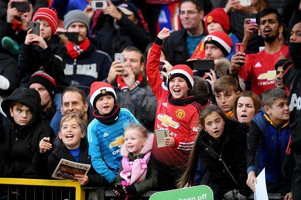 The Manchester United fans at Old Trafford will play a key role.