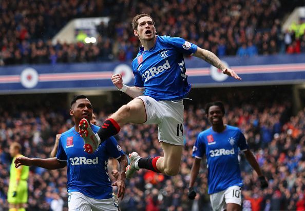 Ryan Kent is enjoying his spell at the Ibrox Stadium.