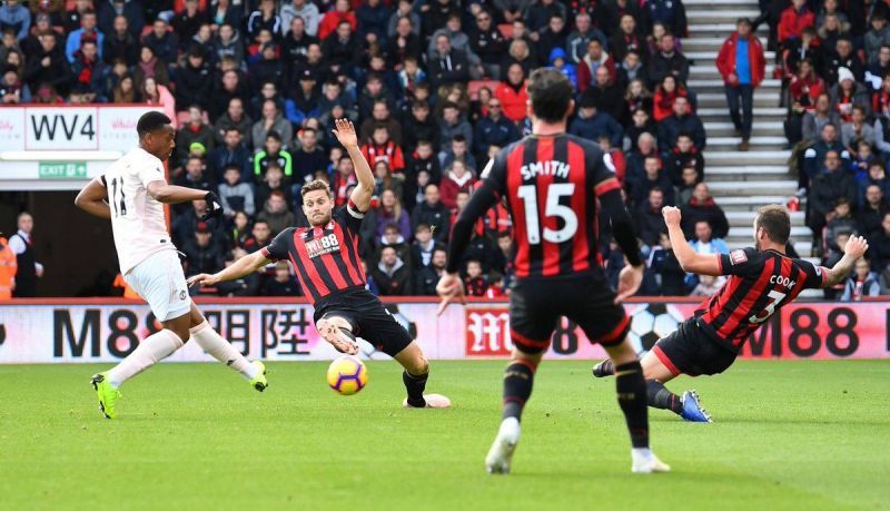 Manchester United beat Bournemouth 2-1 on Saturday