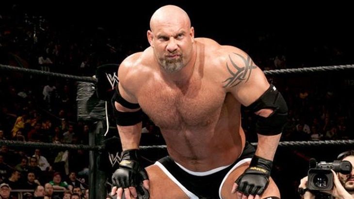 Nobody in history has ever done a better spear than Goldberg