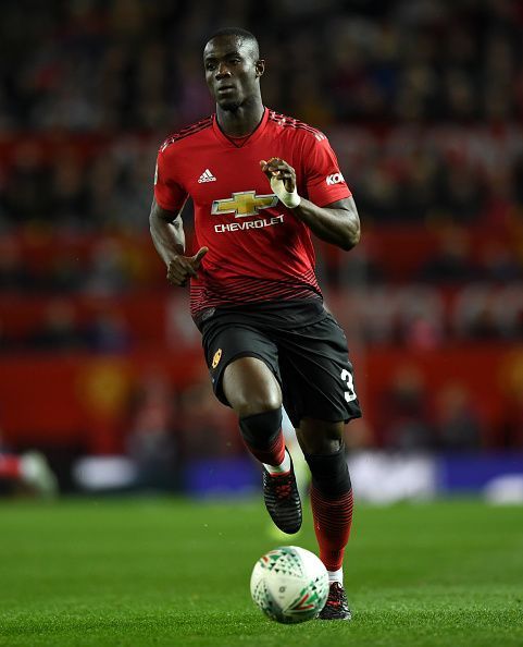 Eric Bailly in action in the Carabao Cup