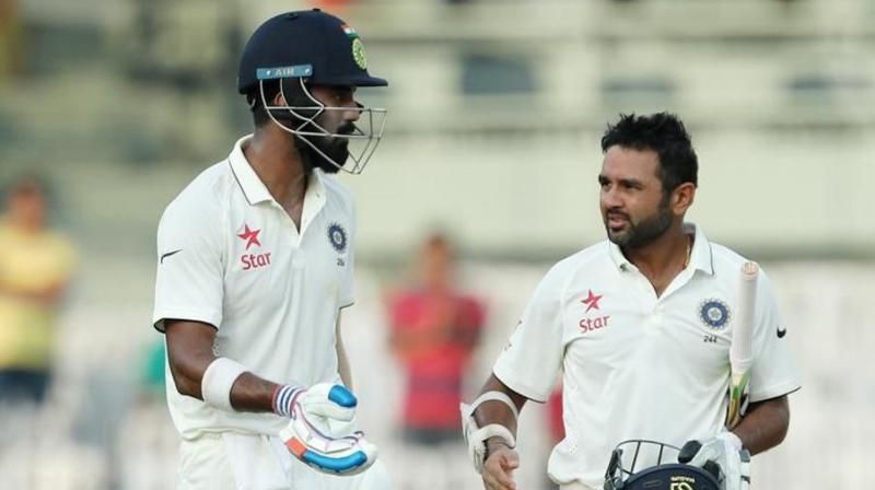 Parthiv Patel and KL Rahul